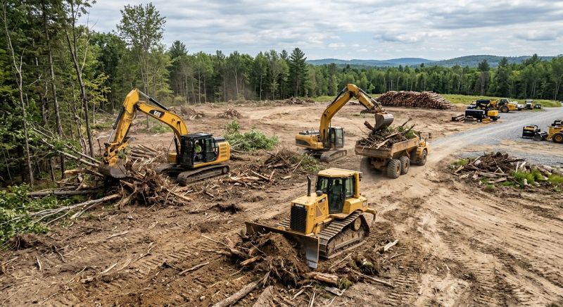 Commercial Lot Clearing in Atlanta, GA