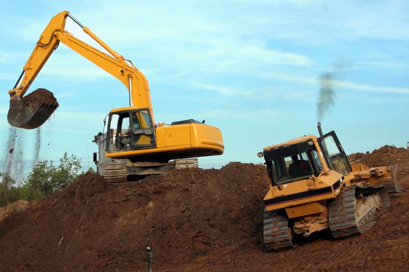 Heavy Machinery in Excavation